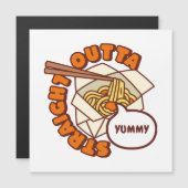 Recht uit Yummy Ramen Noodles (Voorkant / Achterkant)