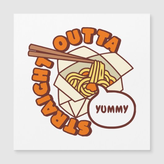 Recht uit Yummy Ramen Noodles (Voorkant)