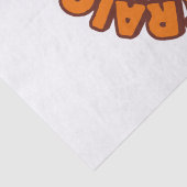 Recht uit Yummy Ramen Noodles Tissuepapier (Detail)