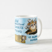 Recht van Aantrekking altijd Werkende Mok (Voorkant rechts)