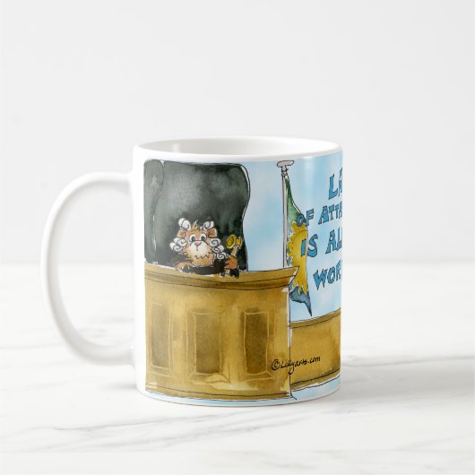 Recht van Aantrekking altijd Werkende Mok (Links)