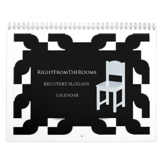 Recht van de Kalender van de Slogans van de Terugw (Hoes)