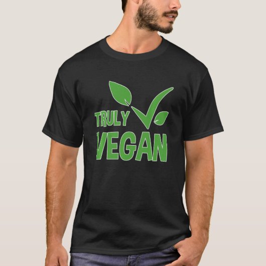 Recht Vegan Definition Funny T-Shirt for Women Man (Voorkant)