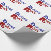 Recht verhoogd cadeaupapier (Hoek)