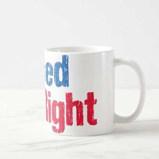 Recht verhoogd - Republikein Koffiemok (Rechts)