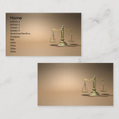 Recht Visitekaartje (Voorkant / Achterkant)