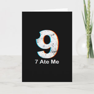 Recht Voor 9 Grappig 7 At 9 Wiskunde Grap 67 Meme Kaart