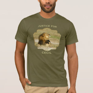 Recht voor Cecil de Leeuw die in Afrika werd gedoo T-shirt