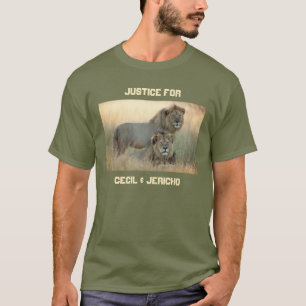 Recht voor Cecil & Jericho de broederleeuwen T-shirt