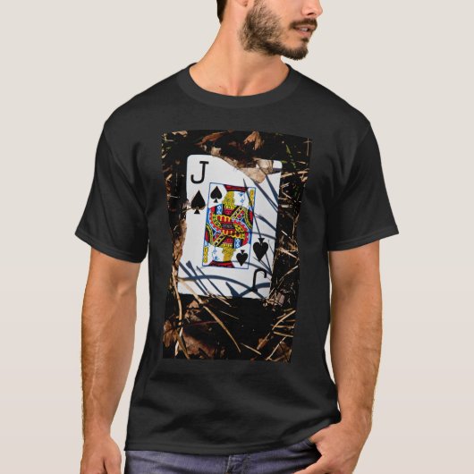 recht voor de schoppenboer t-shirt (Voorkant)