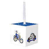 Recht voor kerstmanbeker decoratie (Achter hoekig)