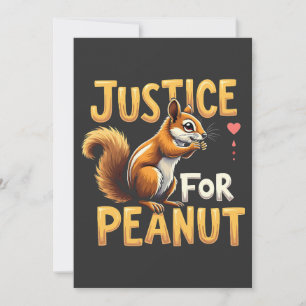 Recht Voor Peanut De Eekhoorn P’nut PNut Peanut Kaart
