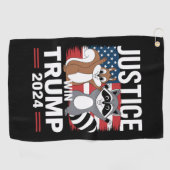 Recht Voor Peanut Win Trump 2024 Golfhanddoek (Horizontaal)
