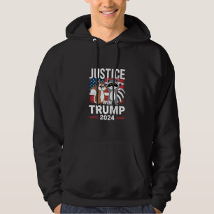 Recht Voor Peanut Win Trump 2024 Hoodie