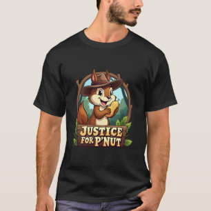 Recht voor P'Nut Schattige Cowboyhoed Pinda De S T-shirt