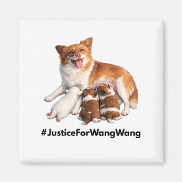 Recht voor Wang Wang Magneet
