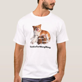 Recht voor Wang Wang T-shirt