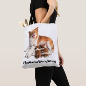 Recht voor Wang Wang Tote Bag (Dichtbij)