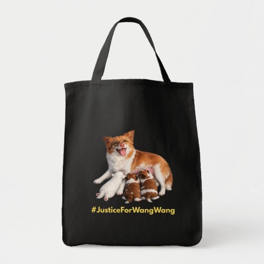 Recht voor Wang Wang Tote Bag (Voorkant)