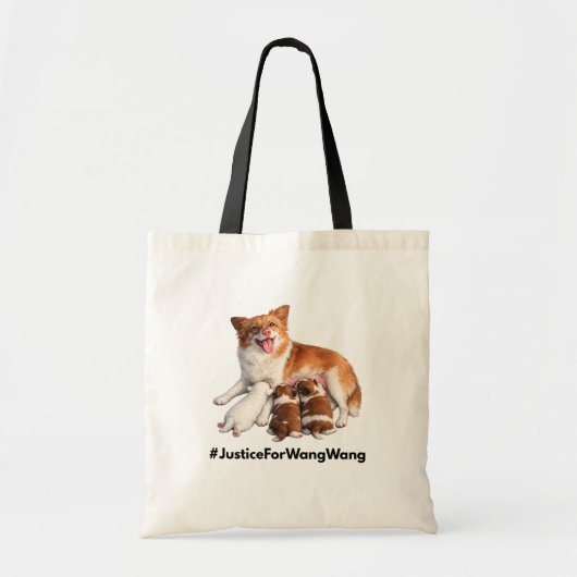 Recht voor Wang Wang Tote Bag (Voorkant)