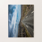 Recht Weg Landscap Foto Legpuzzel (Verticaal)
