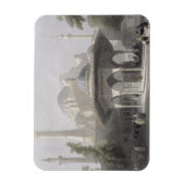 Rechtbank en fontein van de Sofia, Istanbul, engra Magneet (Verticaal)