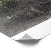 Rechtbank en fontein van de Sofia, Istanbul, engra Poster (Hoek)