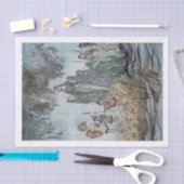 rechtbank tissuepapier (Craft)