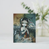 "Rechtbank Unseelie:  Briefkaart dood (Staand voorkant)