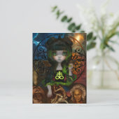 "Rechtbank Unseelie: Envy" ©Jasmine Becket-Griffit Briefkaart (Staand voorkant)