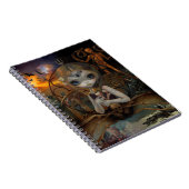 "Rechtbank Unseelie: Famine"-laptop Notitieboek (Rechterzijde)