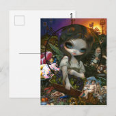 "Rechtbank Unseelie: Gluttony"-Briefkaart Briefkaart (Voorkant / Achterkant)