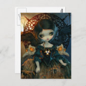 "Rechtbank Unseelie:  Pestilence" Briefkaart (Voorkant / Achterkant)