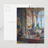 Rechtbank van de Moskee van Umayyad | Bauernfeind  Briefkaart (Voorkant / Achterkant)