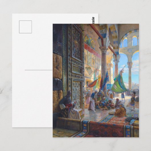 Rechtbank van de Moskee van Umayyad | Bauernfeind  Briefkaart (Voorkant / Achterkant)