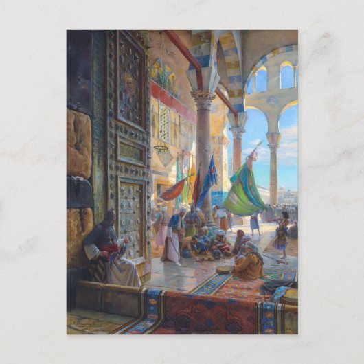 Rechtbank van de Moskee van Umayyad | Bauernfeind  Briefkaart (Voorkant)