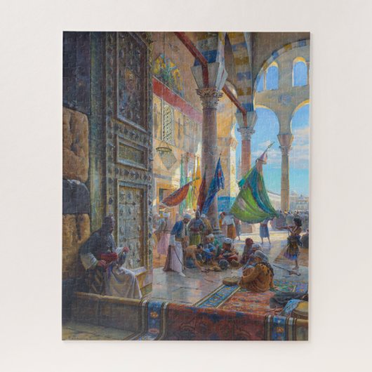 Rechtbank van de Moskee van Umayyad | Bauernfeind  Legpuzzel (Verticaal)