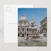  rechtbank van het Dogepaleis in Venetië Briefkaart (Voorkant / Achterkant)