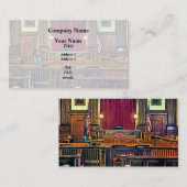 Rechtbank Visitekaartje (Voorkant / Achterkant)