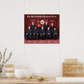 Rechtbanken en zegel van het Hooggerechtshof van d Poster (Keuken)