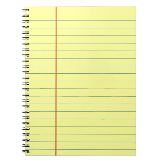 Rechtblokpatroon Notitieboek (Voorkant)