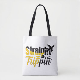 rechtdoor reizen tote bag