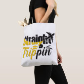 rechtdoor reizen tote bag (Dichtbij)