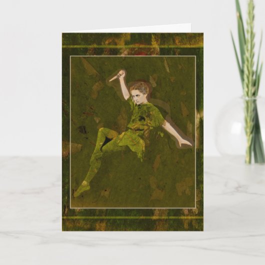 Rechtdoor tot Ochtend Feestdagen Kaart (Voorkant)