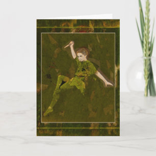 Rechtdoor tot Ochtend Feestdagen Kaart