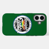 Rechte acht telefoonhoes (groen) Case-Mate iPhone case (Achterkant (horizontaal))