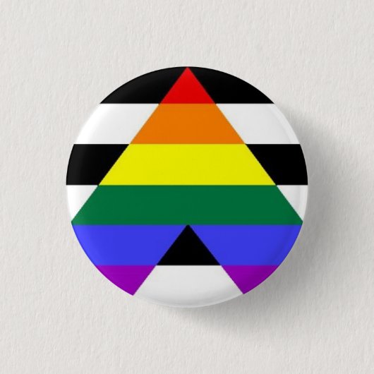 Rechte Ally Flag Button (Voorkant)