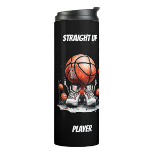 Rechte Basketballspeler Thermosbeker