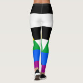 Rechte Bondgenoot Vlag Leggings (Achterkant)