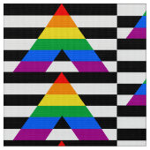 Rechte Bondgenoot Vlag Stof (Close Up)